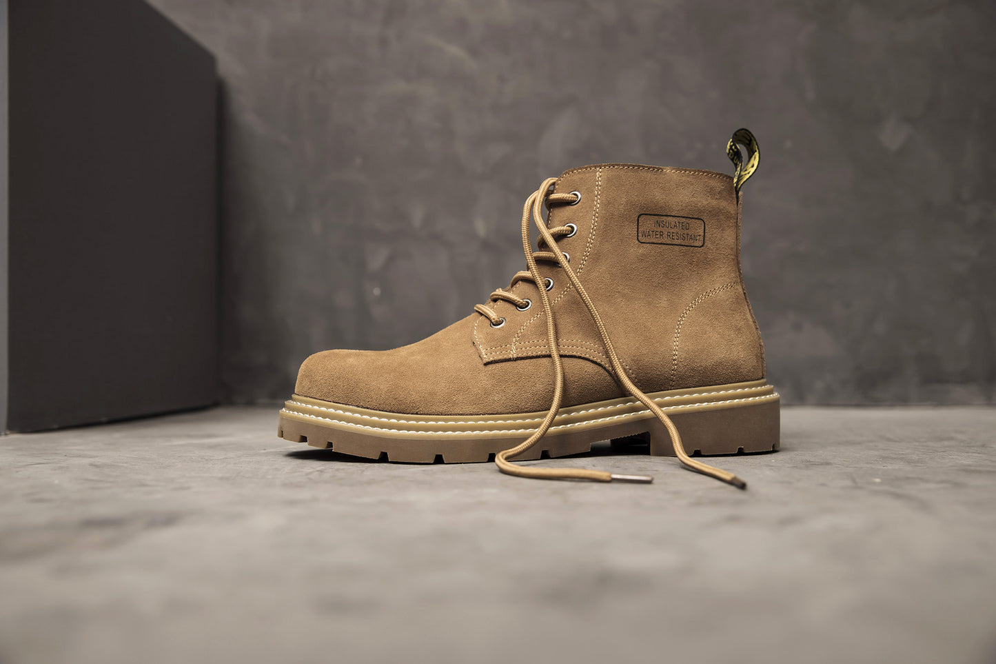 Jay – Bottes Réhaussantes Rétro en Cuir Vegan pour Hommes