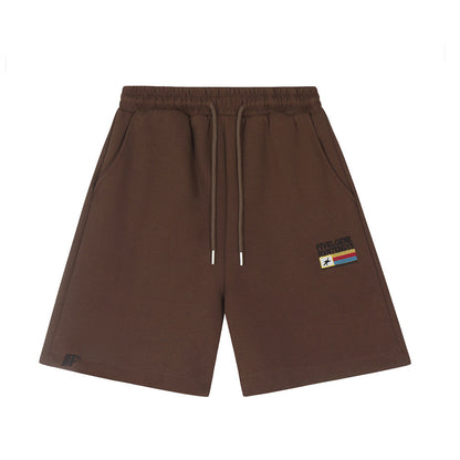 Richard – Shorts Amples pour Jeunes avec Lettres Brodées