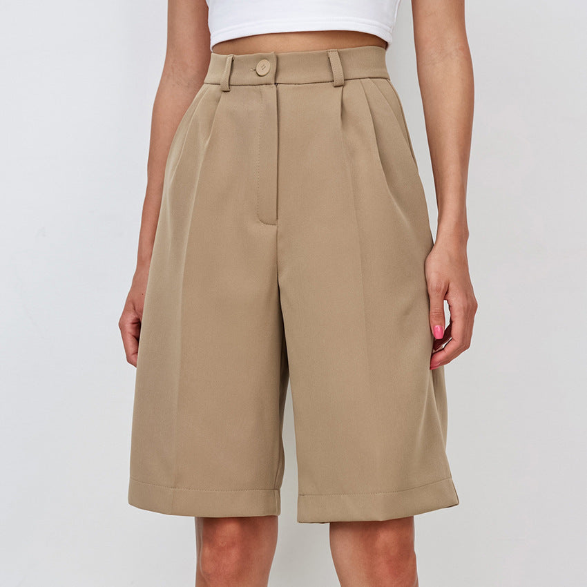 Kimberley – Pantalon Basique à Taille Haute