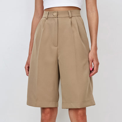 Kimberley – Pantalon Basique à Taille Haute