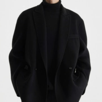 Keith – Manteau en Laine Double-Face pour Hommes