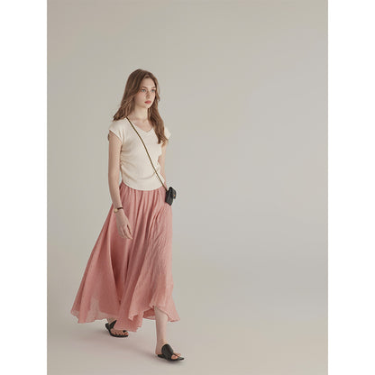 Anne – Robe d'Été Slim et Design Irrégulier