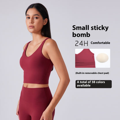 Barbara – Soutien-gorge de Sport Yoga avec Dos Sublimé