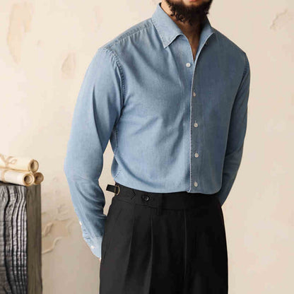 Stan – Chemise Unie Sans Repassage