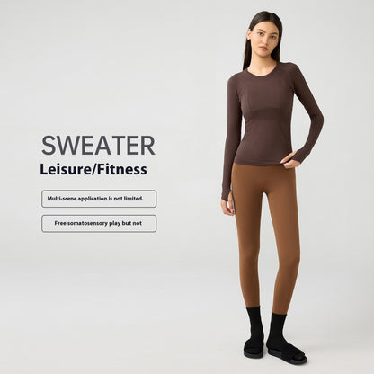 Louise – Haut de Sport Respirant Femme en Tissu Extensible