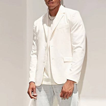 Vincent – Manteau décontracté uni pour homme