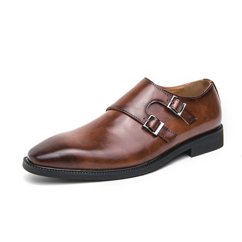 Joshua – Chaussures de Bureau en Cuir Vegan pour Homme