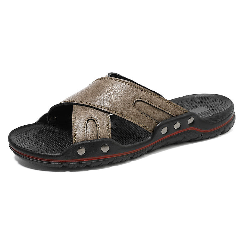 Fred – Sandales de Plage pour Homme Grande Taille