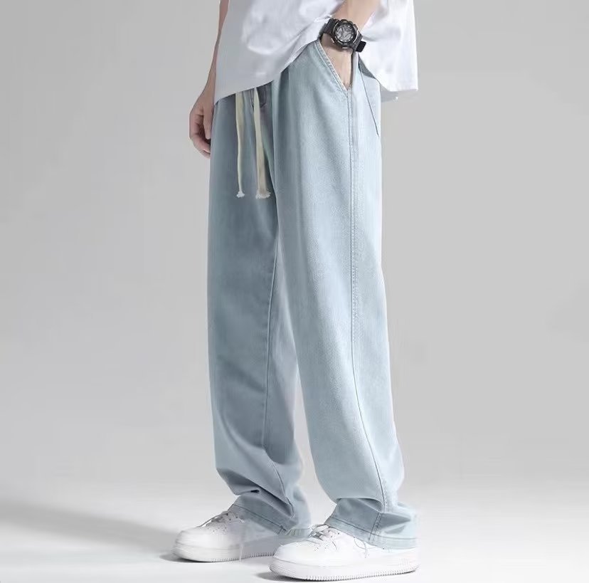 Kenny – Jean Droit Homme à Jambe Large et Souple