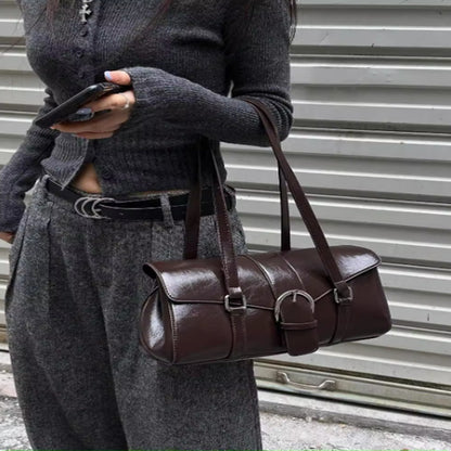Pamela – Sac Baguette Vintage à Épaule Unique