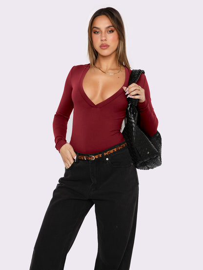 Amanda – Pull Slim à Manches Longues