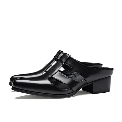 Percy – Chaussons en Similicuir Pointus pour Hommes
