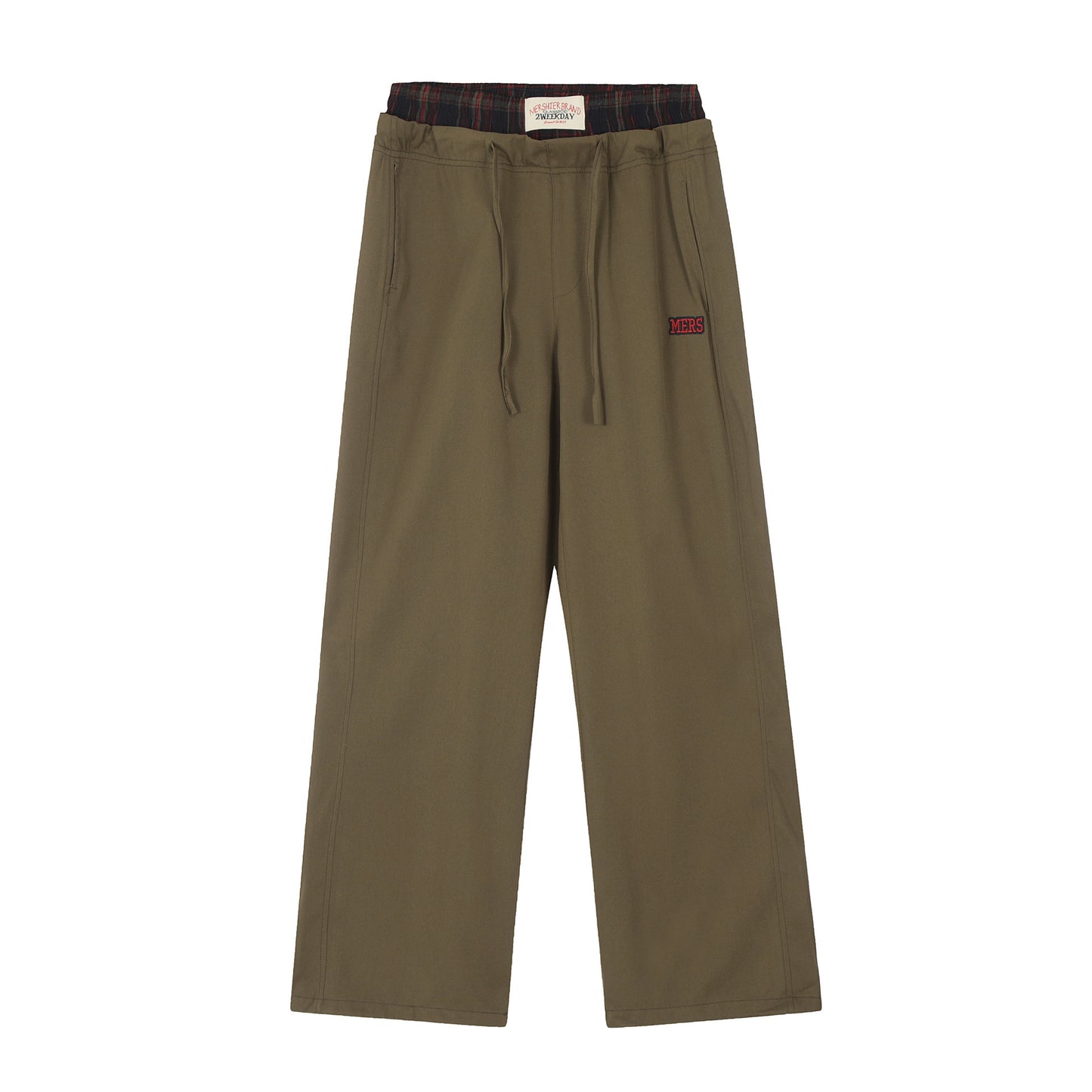 Harriet – Pantalon Retro Femme à Deux Pièces Simulées