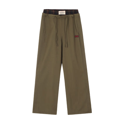 Harriet – Pantalon Retro Femme à Deux Pièces Simulées