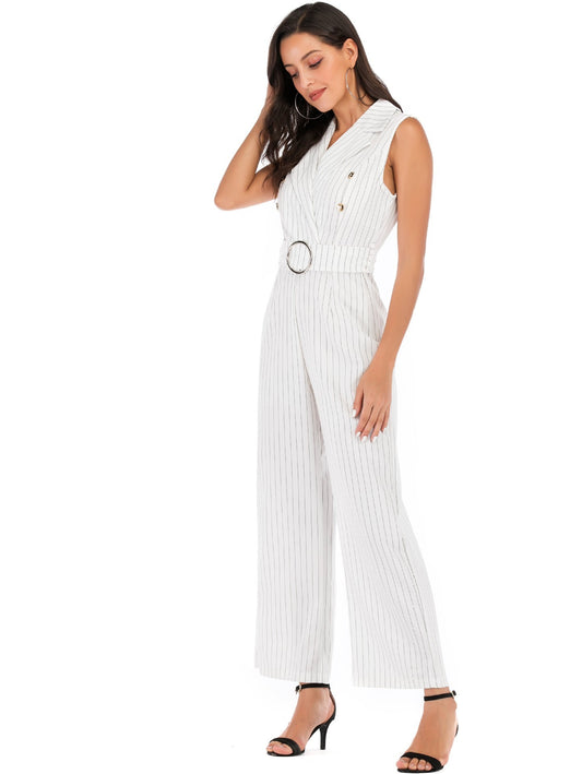 Anna – Combinaison sans manches avec ceinture