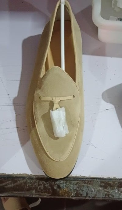 Jay – Mocassins Mode à Enfiler en Daim Premium