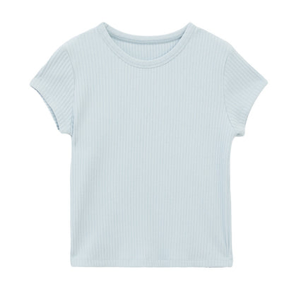 Anne – T-shirt à Manches Courtes avec Texture
