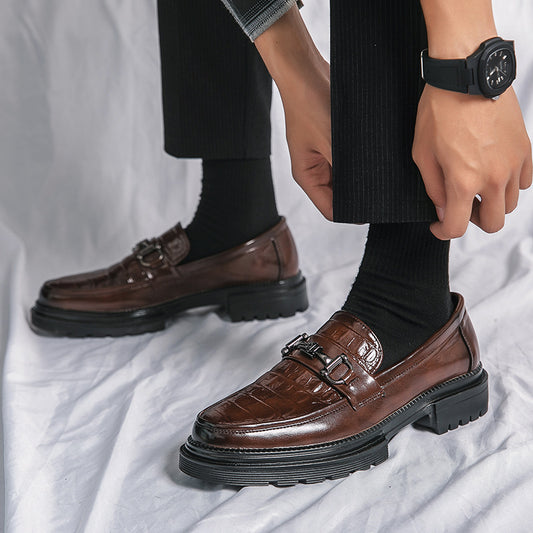 Stephen – Chaussures de Style Coréen à Bout Pointu pour Hommes