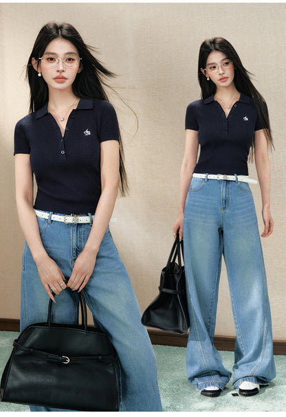 Ian – Polo en Lin Tencel Style Preppy
