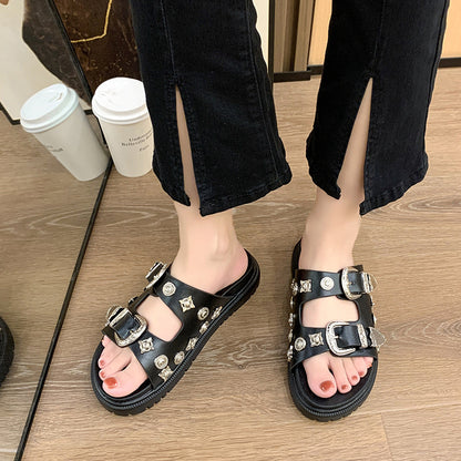 Chelsea – Chaussons Rivet Motif Python et Léopard Grande Taille
