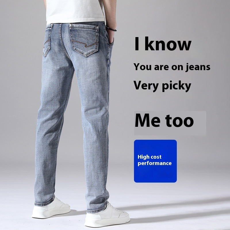 Danny – Jeans Droits Légers Et Décontractés Pour Hommes