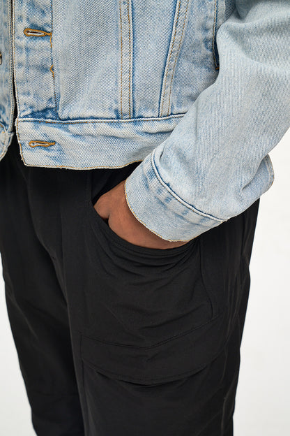 Liam – Pantalons tactiques de loisir en coque souple avec cordon