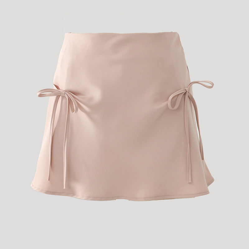 Brenda – Jupe Bandage avec Nœud pour Femme