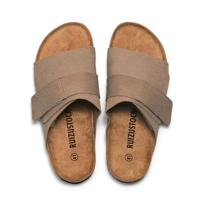Rachael – Sandales en Liège à Surface en Cuir Vegan pour la Plage
