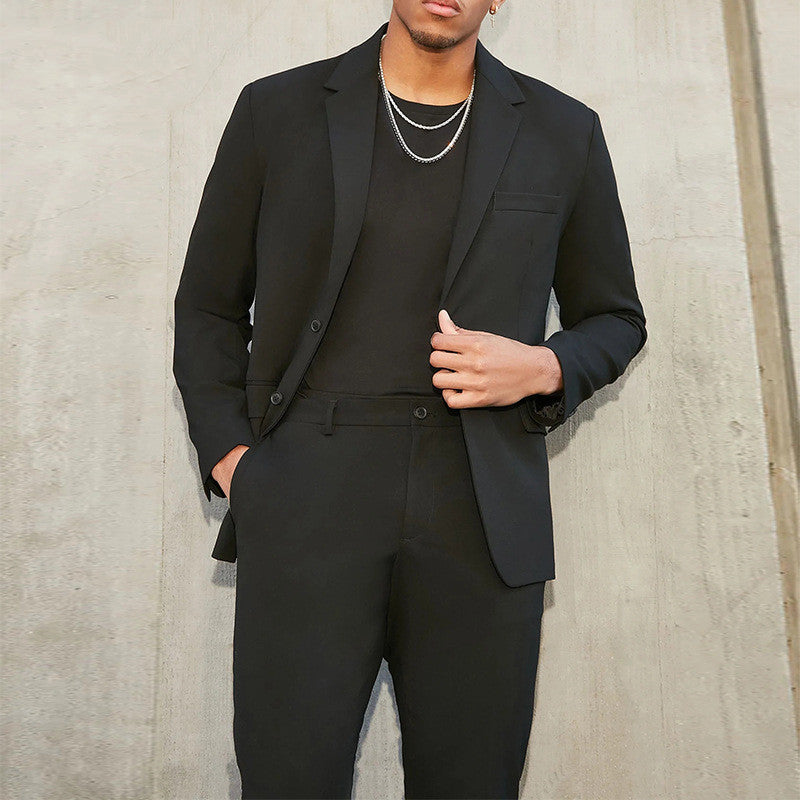 Vincent – Manteau décontracté uni pour homme