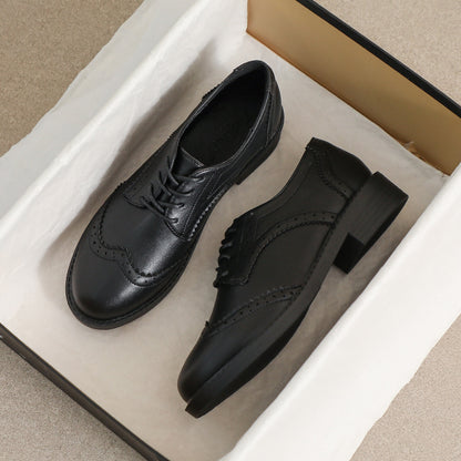 Christina – Chaussures Plates à Lacets Douces et Minces