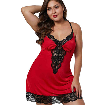 Diana – Nuisette en Dentelle avec Bretelles