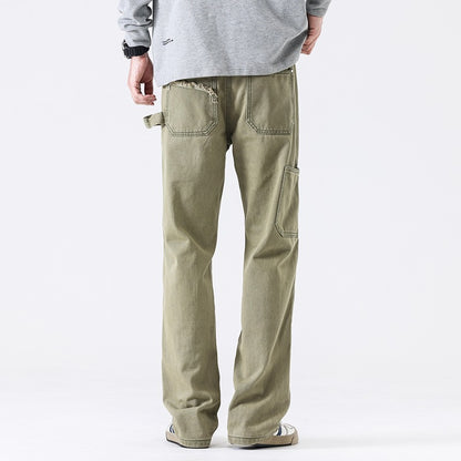 Noel – Jeans délavés style militaire