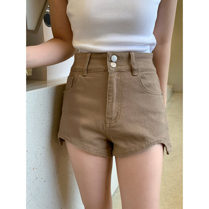 Melanie – Short en Denim Taille Haute