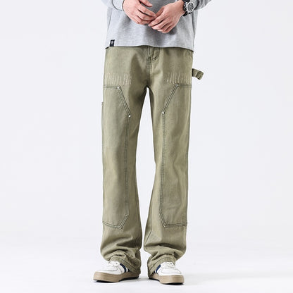 Noel – Jeans délavés style militaire