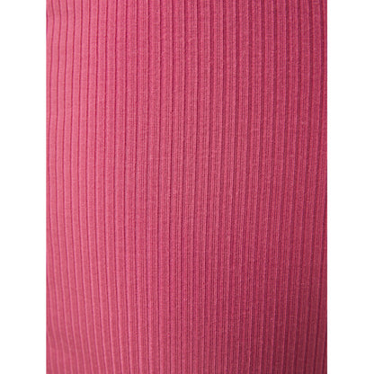 Rose – Robe à Bretelles Tricotée Élégante