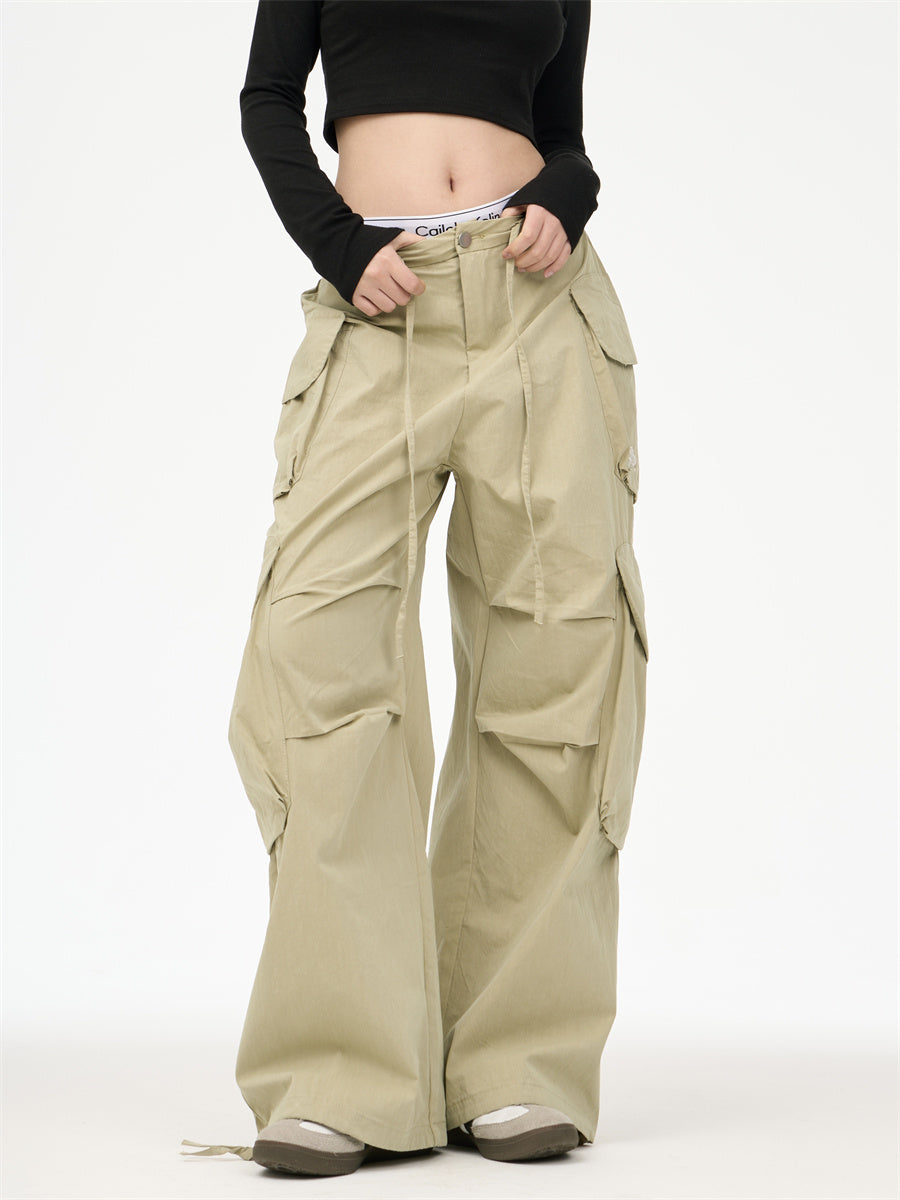 Rick – Salopette à Jambes Larges Multi-poches