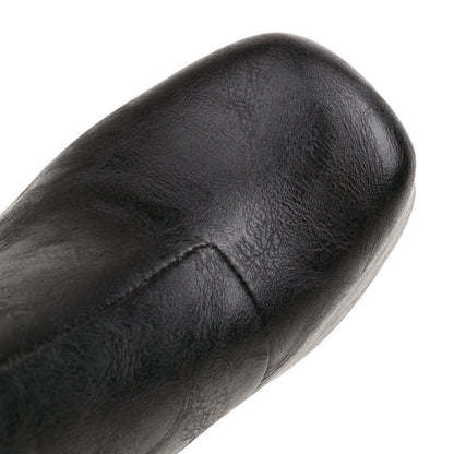 Brenda – Bottes à Talons Hauts avec Fermetures Éclair Latérales