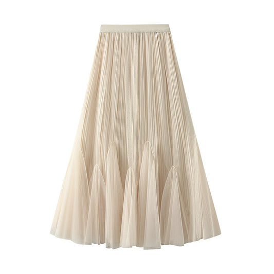 Heidi – Jupe Sirène en Tulle Rétro Automne