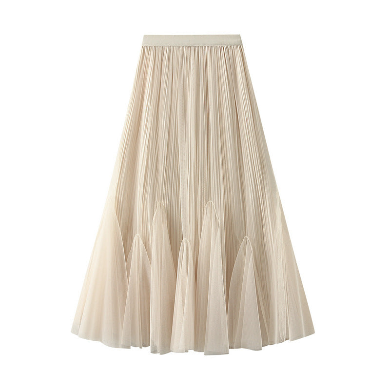 Heidi – Jupe Sirène en Tulle Rétro Automne