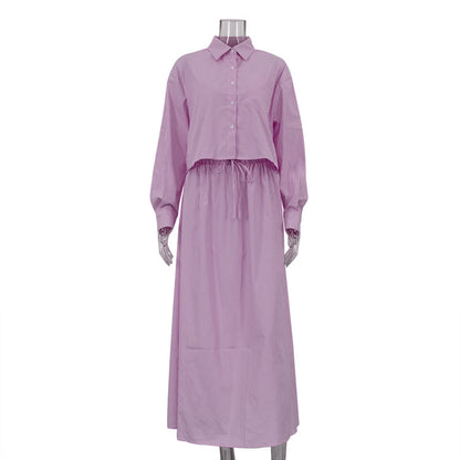 Charlotte – Ensemble Deux Pièces à Rayures Commuter