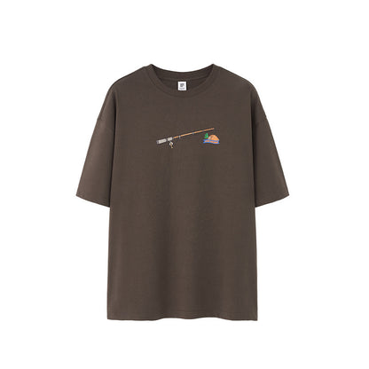 Hugh – T-shirt imprimé tridimensionnel pour homme