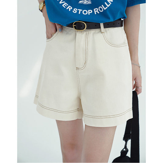 Brenda – Short ample avec bordure contrastée