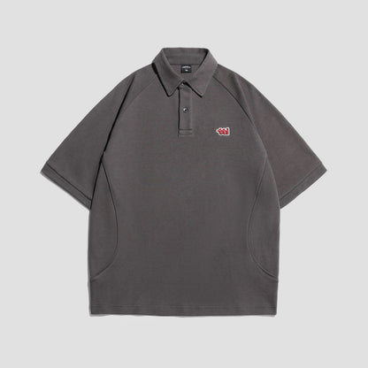 Rowan – T-shirt Ample Homme à Manches Courtes et Broderie Lourde