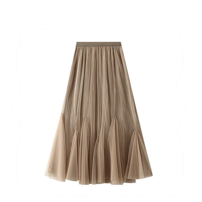 Heidi – Jupe Sirène en Tulle Rétro Automne