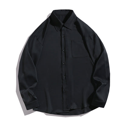 Steve – Chemise Style Japonais à Manches Longues