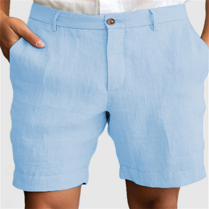 Sam – Shorts d'Été Respirants en Lin pour Hommes