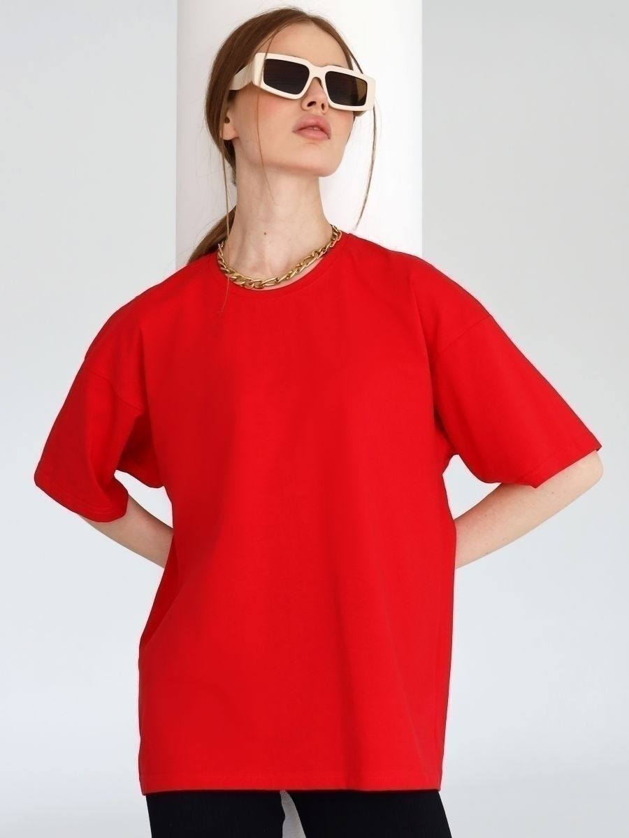 Tara – Haut T-shirt à Manches Courtes en Coton Pur