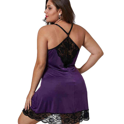 Diana – Nuisette en Dentelle avec Bretelles