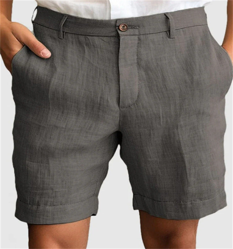 Sam – Shorts d'Été Respirants en Lin pour Hommes
