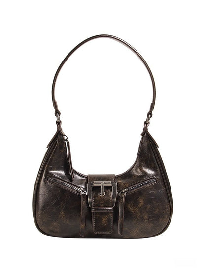 Melissa – Sac à Bandoulière Rétro en Croissant